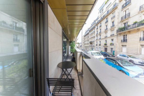 Cosy apartment ac balcony - 1BR-4P - Eiffel Tower